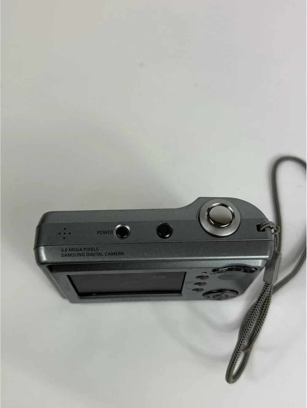 Samsung Digimax D53 5.0 Megapixels Digital Camera Parts Or Repair Only